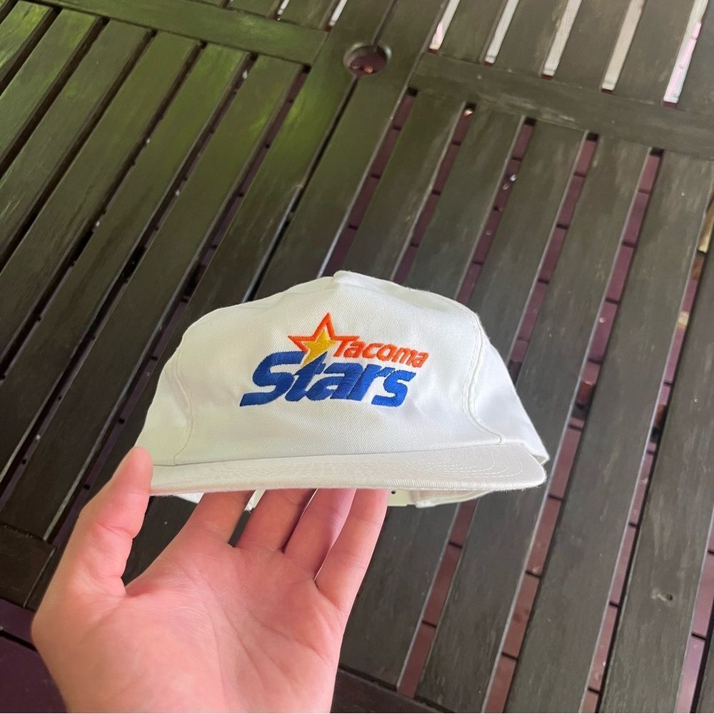 Vintage Tacoma Stars SnapBack on P Hats Blank (Made in USA 🇺🇸)